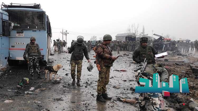 مقتل 37 جندياً هندياً على الاقل بتفجير مركبة في كشمير