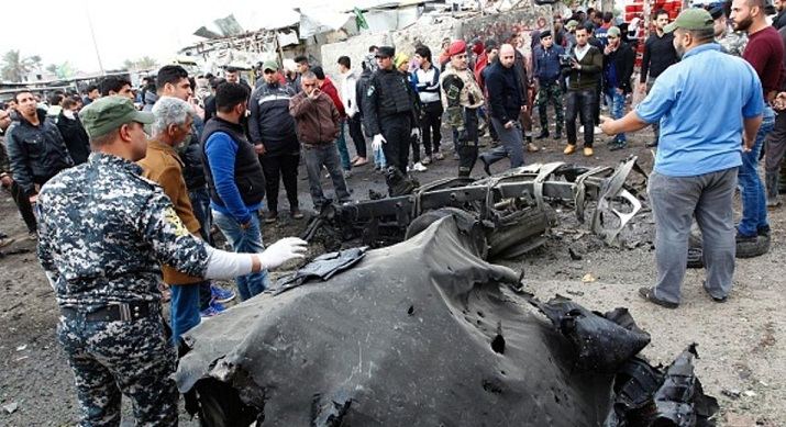 مصرع 8 اشخاص بتفجير سيارة مفخخة في بغداد