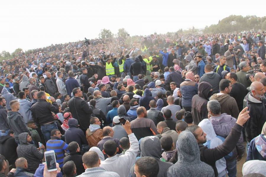 تشييع جنازة الشهيد يعقوب أبو القيعان من ام الحيران