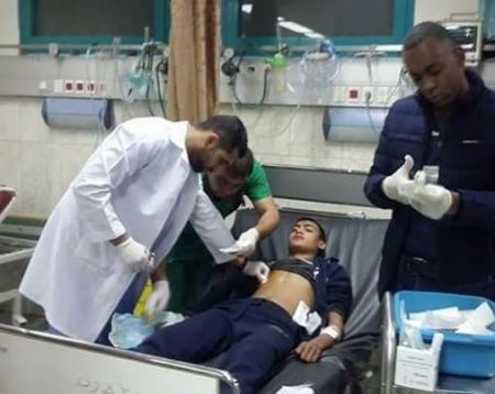 اصابة 3 شبان برصاص الاحتلال جراء مواجهات في مخيم جنين