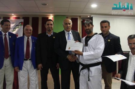 برطعة | اللاعب توفيق كبها يحصل على شهادة تحكيم عالمية في رياضة التايكواندو
