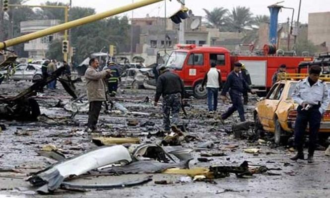 عشرات القتلى والجرحى بتفجيرين في بغداد