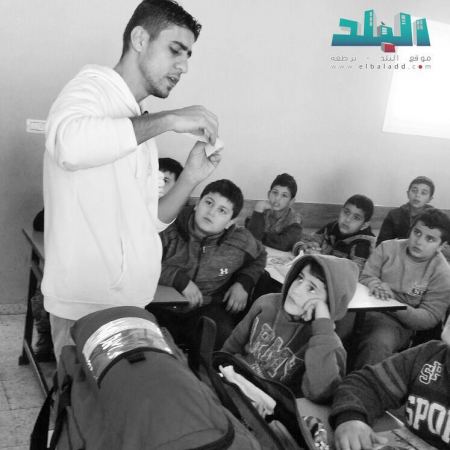 برطعة | محاضرة طبية في المدرسة الاساسية قدمها المسعف اسلام كبها