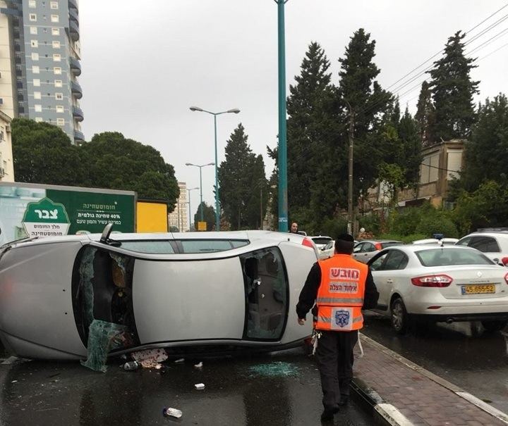 إصابات في حادثي طرق بمدينتي حيفا وطبريا