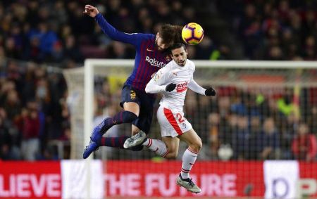 الدوري الاسباني ... برشلونة يفوز على ايبار بـ 3 أهداف دون رد