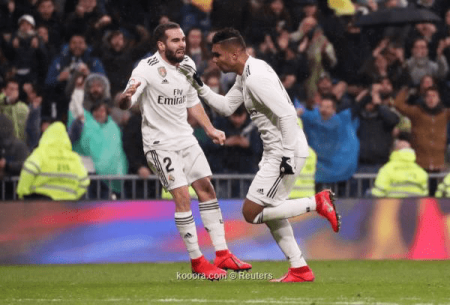 فزراً مهماً لريال مدريد على اشبيلية بهدفين نظيفين