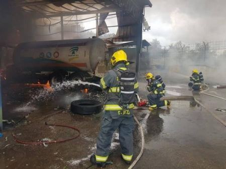 اصاباة 3 اشخاص بانفجار في المنطقة الصناعية في طمرة