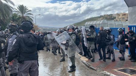 للاسبوع الثالث : مظاهرة في ام الفحم ضد الجريمة
