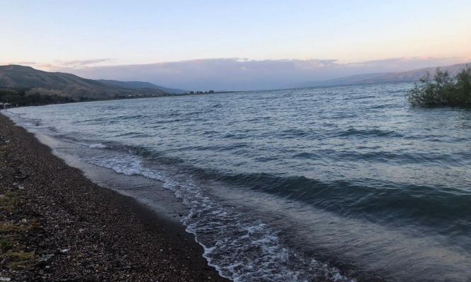 ارتفاع منسوب المياه في بحيرة طبريا