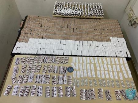 الشرطة تضبط 5 آلاف حبة مخدرة في الخليل