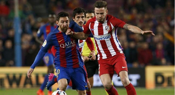 تعادل برشلونة وأتلتيكو مدريد في نصف نهائي كأس ملك اسبانيا