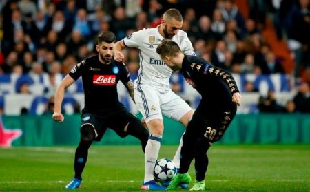  ريال مدريد يفوز على نابولي بنتيجة 3 أهداف مقابل هدف
