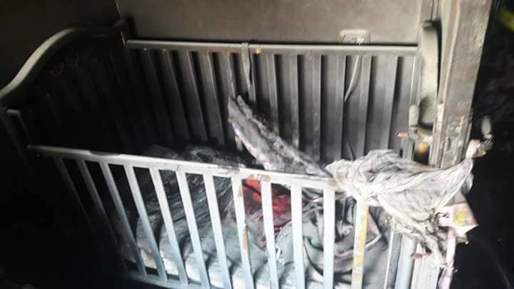 اصابة طفلين وربة منزل نتيجة حريق في طمون