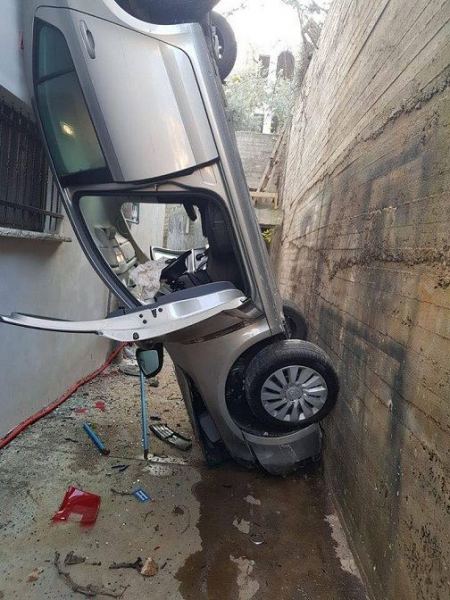  إصابة متوسّطة لسيدة من طمرة بحادث سير ذاتي
