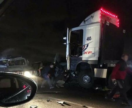 مصرع شخصين بحادث سير بالقرب من قلنسوة