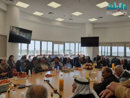برطعة | " بيت المسنين " يزور المبنى الجديد لمجلس "بسمة"