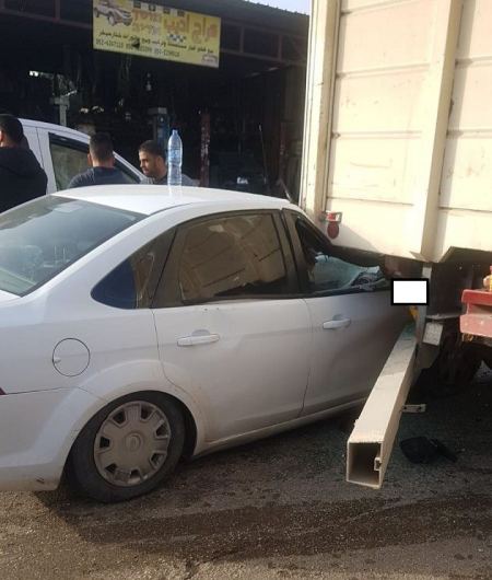 برطعة | اصابة سيدة من ميسر جراء حادث سير