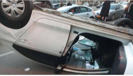اصابة خطيرة من بين 5 اصابات جراء حادث سير في سخنين