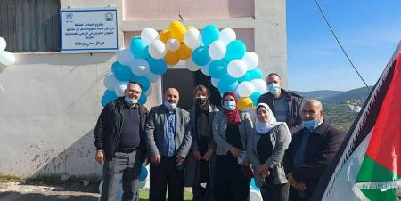 افتتاح عيادة لوكالة الغوث في برطعة
