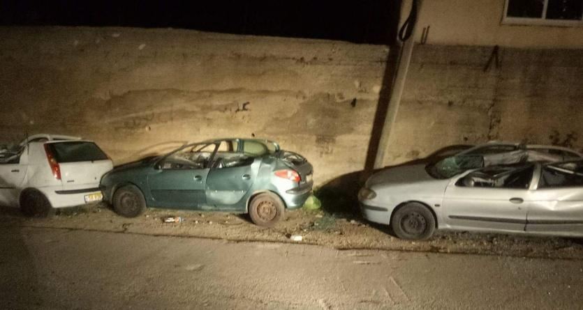 الشرطة الفلسطينية تتلف 175 مركبة غير قانونية في الخليل