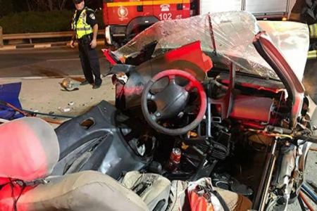مصرع شخص بحادث سير بالقرب من كفرقاسم