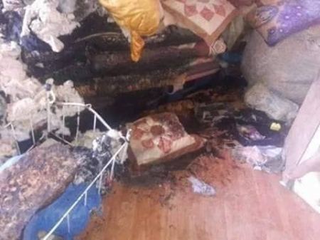 رفح ... مصرع 3 اطفال جراء حريق في منزل