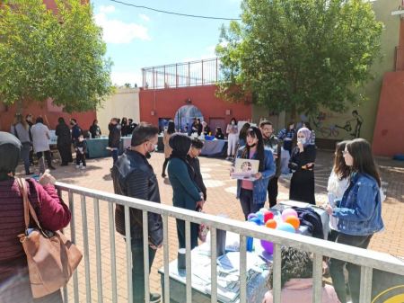 اليوم المفتوح في مدرسة عارة الثانوية 