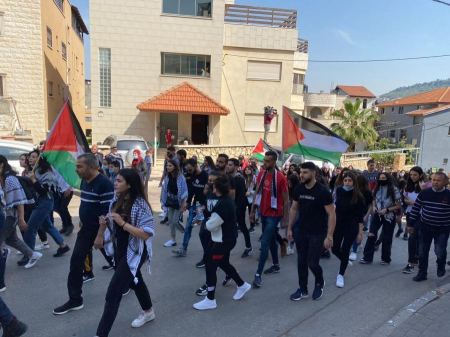 فيديو : مسيرة يوم الارض في سخنين