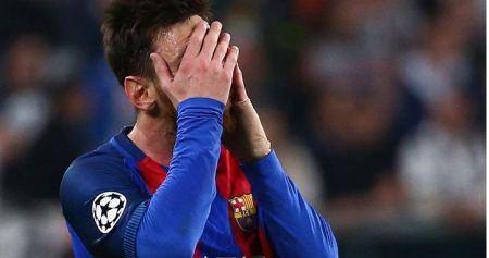 هزيمة قاسيىة لبرشلونة امام يوفنتوس في دوري الابطال