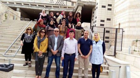 برطعة | منتدي ‘نجم الفن‘ التشكيلي ينظم رحله ترفيهية لمدينه الناصره