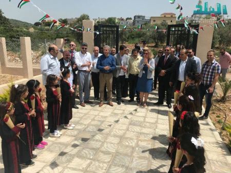برطعة| وفد من الاتحاد الاوروبي يزور البلدة 