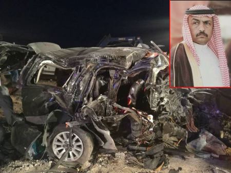 مصرع النائب الاردني محمد العمامرة و6 من افراد عائلته بحادث سير