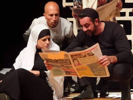 " الخازوق " عمل مسرحي جديد من تأليف واخراج محمد عبد الرؤف محاميد وبطولة الفنانة بروين عزب محاميد 