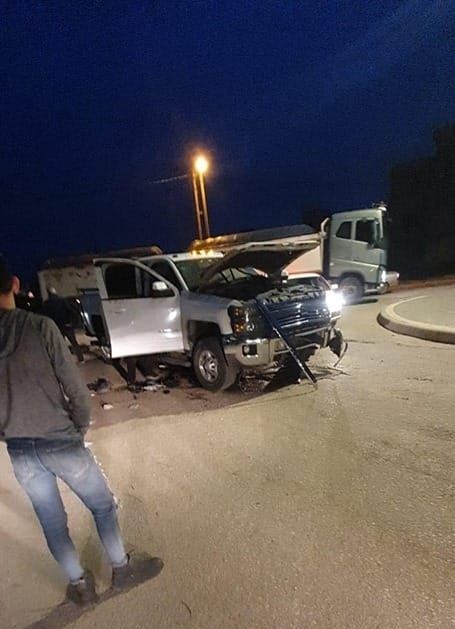 الطيرة : انفجار في مركبة واصابة شخصين