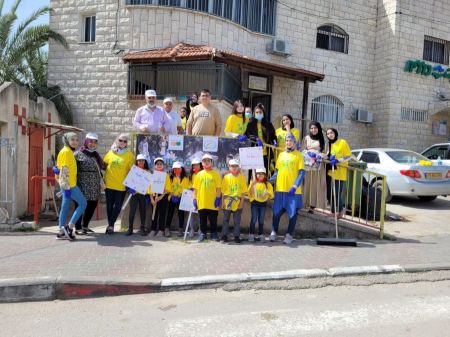 اختتام فعاليات اليوم العالمي للنظافة في قرى " بسمة "