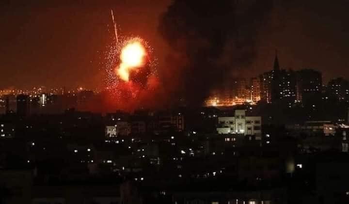 الاحتلال يقصف عدة مواقع في غزة
