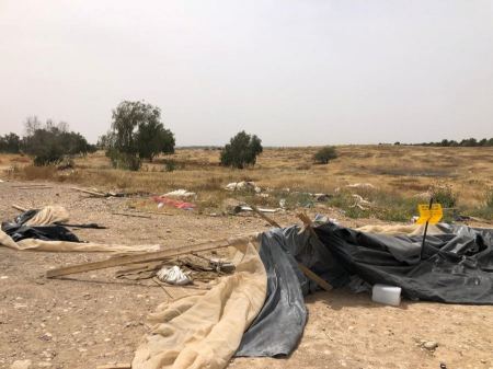 قرية العراقيب تهدم للمرة الـ 186 