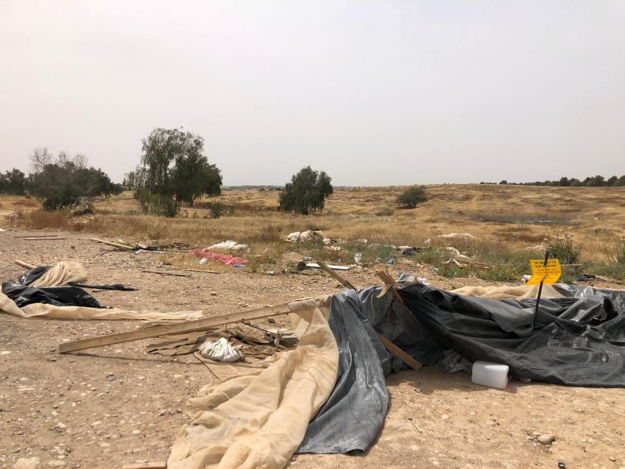 قرية العراقيب تهدم للمرة الـ 186 