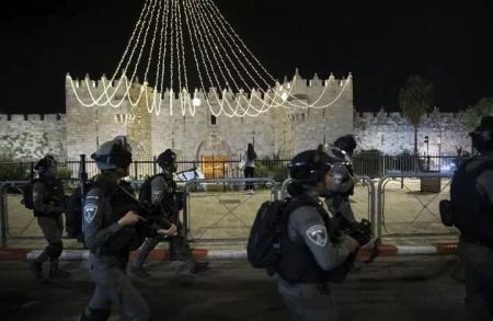 المواجهات في القدس هذا المساء