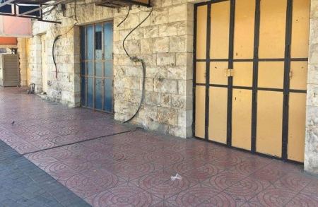 الاضراب الشامل في الاراضي الفلسطينية حداداً على ارواح شهداء غزة