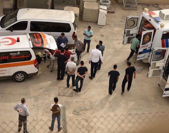 نقل جرحى من غزة للعلاج في الاردن