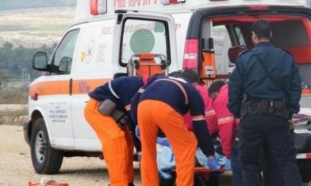 اصابة متوسطة لشخص بحادث دهس قرب معاوية