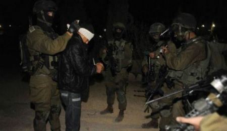 الاحتلال يعتقل 11 فلسطينيا من الضفة والقدس