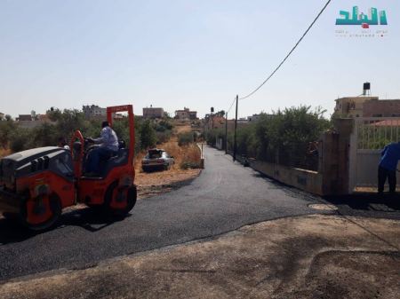 برطعة | البلدية تكمل مشروع تعبيد الطرق الداخلية