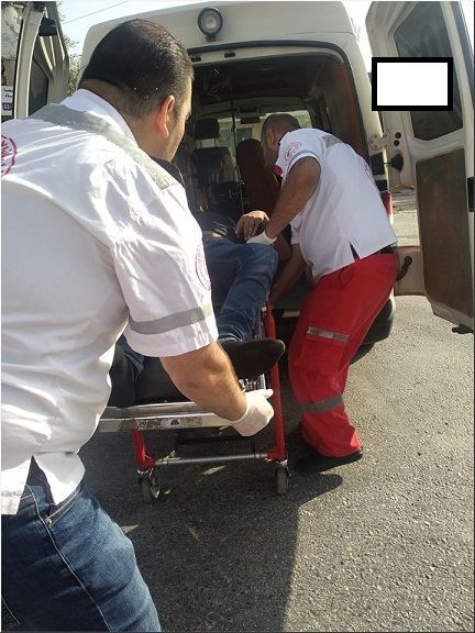 اصابة شاب برصاص الاحتلال الاسرائلي خلال محاولته الذهاب الى المسجد الاقصى