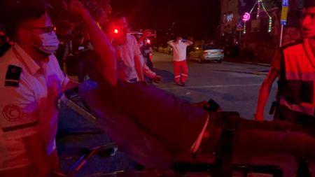 20 اصابة اثر قمع الاحتلال المعتصمين بحي الشيخ جراح