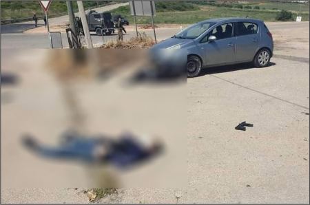 شهيدان بنيران الاحتلال عند حاجز سالم قرب جنين