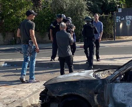 اصابة خطيرة لسيدة عربية حامل في اللد