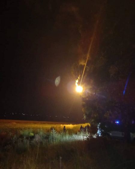 اطلاق صواريخ من سوريا تجاه " اسرائيل "