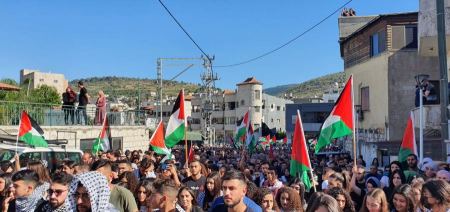 سخنين : انطلاق مسيرة احياء ذكرى النكبة